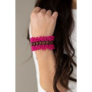 Bali Beach Resort Pink Bracelet (23)